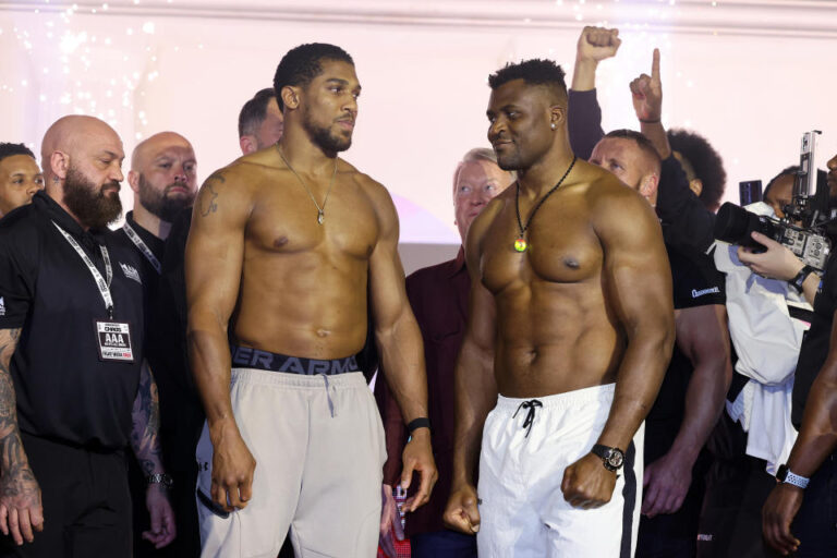 Francis Ngannou vs Anthony Joshua live scores: updates, highlights and blow-by-blow analysis